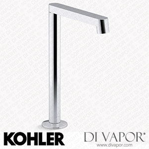 Kohler Bathroom Sink Tap Spout with Row Design, 1.2 GPM (K-23887-CP) Spare Parts