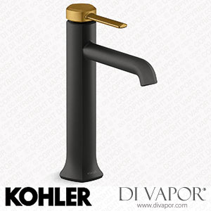 Kohler Tall Single-Handle Bathroom Sink Tap, 1.2 GPM (K-27003-4-BMB) Spare Parts