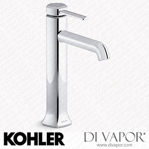 Kohler Tall Single-Handle Bathroom Sink Tap, 1.2 GPM (K-27003-4-CP) Spare Parts
