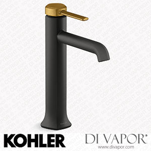 Kohler Tall Single-Handle Bathroom Sink Tap, 0.5 GPM (K-27003-4N-BMB) Spare Parts