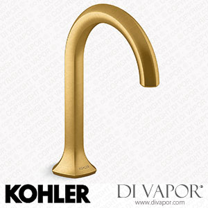 Kohler Bathroom Sink Tap Spout with Cane Design, 1.2 GPM (K-27008-2MB) Spare Parts