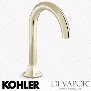 Kohler Bathroom Sink Tap Spout with Cane Design, 1.0 GPM (K-27008-K-AF) Spare Parts