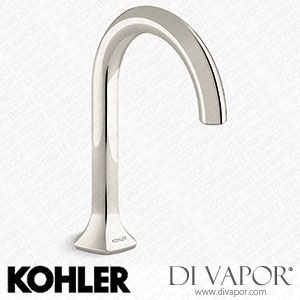 Kohler Bathroom Sink Tap Spout with Cane Design, 1.2 GPM (K-27008-SN) Spare Parts
