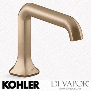 Kohler Bathroom Sink Tap Spout with Straight Design, 0.5 GPM (K-27009-N-BV) Spare Parts