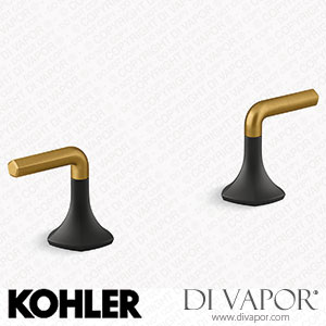 Kohler Lever Bathroom Sink Tap Handles (K-27010-4-BMB) Spare Parts