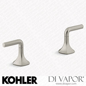 Kohler Lever Bathroom Sink Tap Handles (K-27010-4-BN) Spare Parts