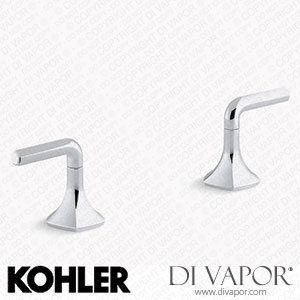 Kohler Lever Bathroom Sink Tap Handles (K-27010-4-CP) Spare Parts