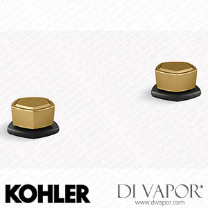 Kohler Knob Bathroom Sink Tap Handles (K-27010-9-BMB) Spare Parts
