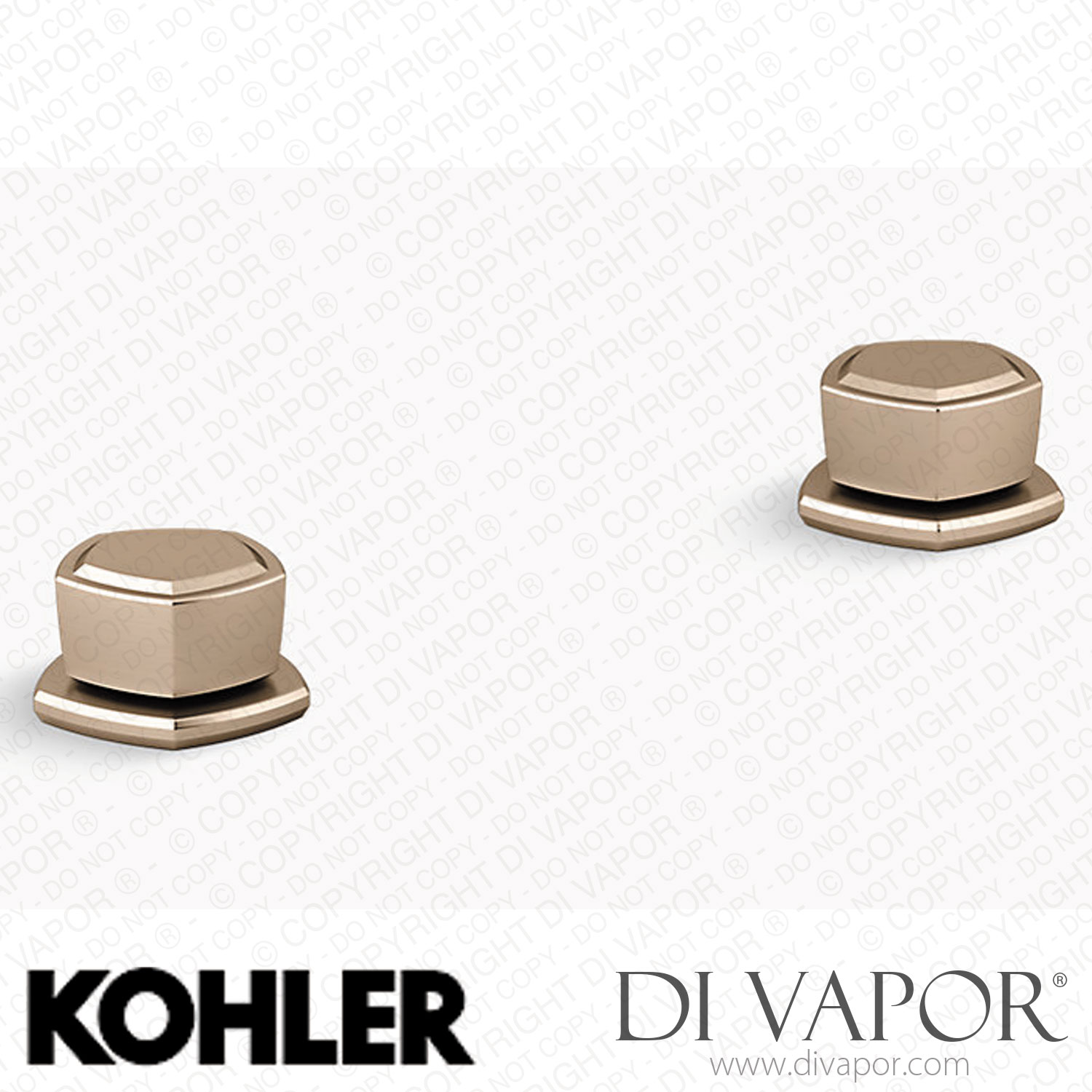 Kohler Knob Bathroom Sink Tap Handles (K270109BV) Spare Parts