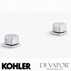 Kohler Knob Bathroom Sink Tap Handles (K-27010-9-CP) Spare Parts