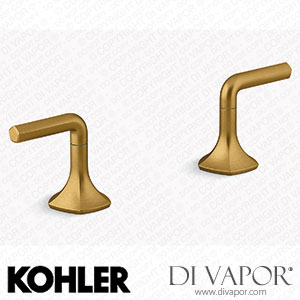Kohler Deck-Mount Bath Faucet Handles with Lever Design (K-27018-4-2MB) Spare Parts