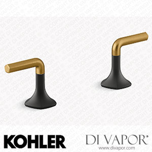Kohler Deck-Mount Bath Faucet Handles with Lever Design (K-27018-4-BMB) Spare Parts
