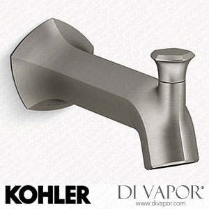 Kohler Wall-Mount Bath Spout with Straight Design and Diverter (K-27023-BN) Spare Parts
