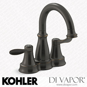Kohler Centerset Bathroom Sink Tap, 0.5 GPM (K-27378-4N-2BZ) Spare Parts
