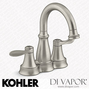 Kohler Centerset Bathroom Sink Tap, 0.5 GPM (K-27378-4N-BN) Spare Parts