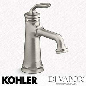Kohler Single-Handle Bathroom Sink Tap, 0.5 GPM (K-27379-4N-BN) Spare Parts