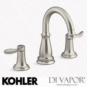 Kohler Widespread Bathroom Sink Tap, 1.2 GPM (K-27380-4-BN) Spare Parts