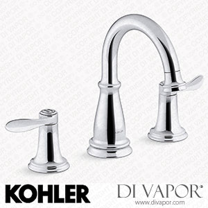 Kohler Widespread Bathroom Sink Tap, 1.2 GPM (K-27380-4-CP) Spare Parts