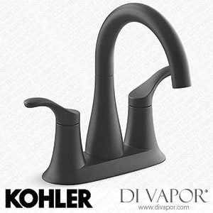 Kohler Centerset Bathroom Sink Tap, 1.2 GPM (K-27388-4-BL) Spare Parts