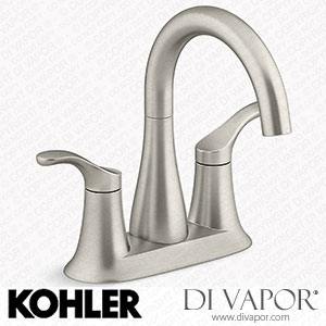 Kohler Centerset Bathroom Sink Tap, 1.2 GPM (K-27388-4-BN) Spare Parts