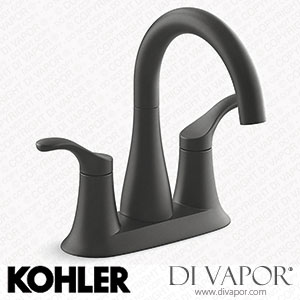 Kohler Centerset Bathroom Sink Tap, 1.0 GPM (K-27388-4K-BL) Spare Parts