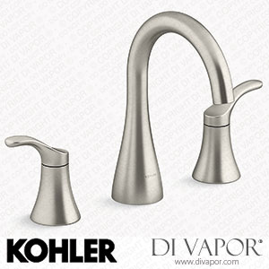 Kohler Widespread Bathroom Sink Tap, 1.2 GPM (K-27390-4-BN) Spare Parts