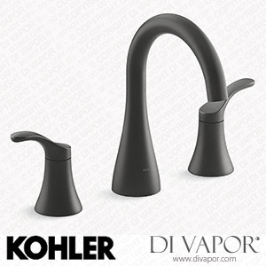 Kohler Widespread Bathroom Sink Tap, 1.0 GPM (K-27390-4K-BL) Spare Parts
