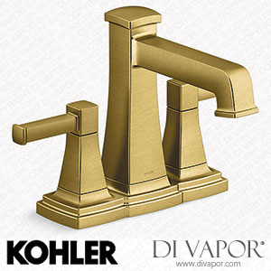 Kohler Centerset Bathroom Sink Tap, 0.5 GPM (K-27398-4N-2MB) Spare Parts