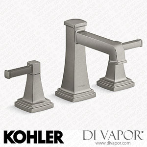 Kohler Widespread Bathroom Sink Tap, 0.5 GPM (K-27399-4N-BN) Spare Parts