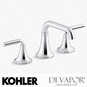 Kohler Widespread Bathroom Sink Tap, 1.2 GPM (K-27416-4-CP) Spare Parts