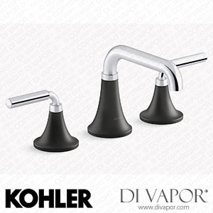 Kohler Widespread Bathroom Sink Tap, 0.5 GPM (K-27416-4N-CBL) Spare Parts