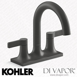 Kohler Centerset Bathroom Sink Tap, 0.5 GPM (K-28124-4N-BL) Spare Parts