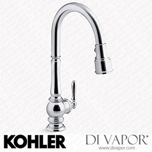 Kohler Touchless Pull-Down Kitchen Sink Tap with Three-Function Sprayhead (K-29709-CP) Spare Parts