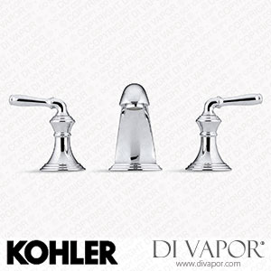Kohler Widespread Bathroom Sink Tap with Lever Handles, 1.2 GPM (K-394-4-CP) Spare Parts