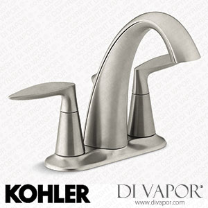 Kohler Centerset Bathroom Sink Tap, 1.2 GPM (K-45100-4-BN) Spare Parts
