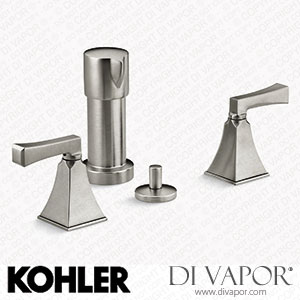 Kohler Vertical Spray Bidet Faucet with Deco Lever Handles (K-470-4V-BN) Spare Parts