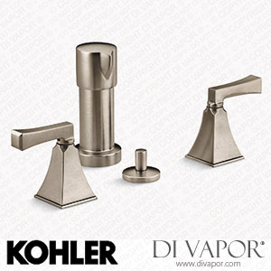 Kohler Vertical Spray Bidet Faucet with Deco Lever Handles (K-470-4V-BV) Spare Parts