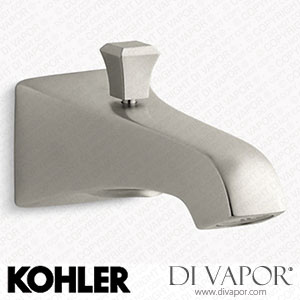 Kohler Wall-Mount Bath Spout with Deco Design and Diverter (K-496-V-BN) Spare Parts