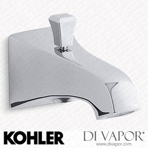 Kohler Wall-Mount Bath Spout with Deco Design and Diverter (K-496-V-CP) Spare Parts
