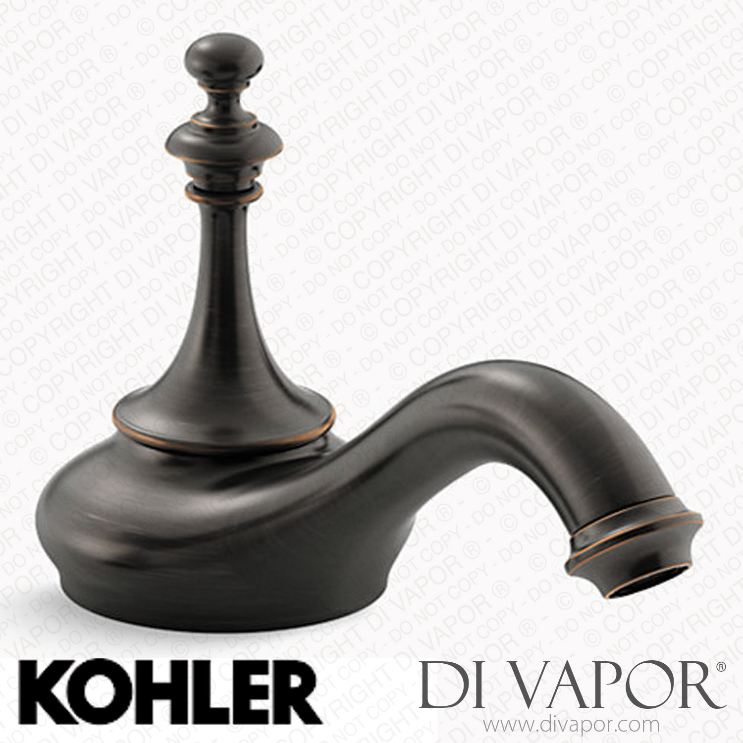 "Kohler Bathroom Sink Tap Spout with Tea Design, 1.2 GPM (K727582BZ