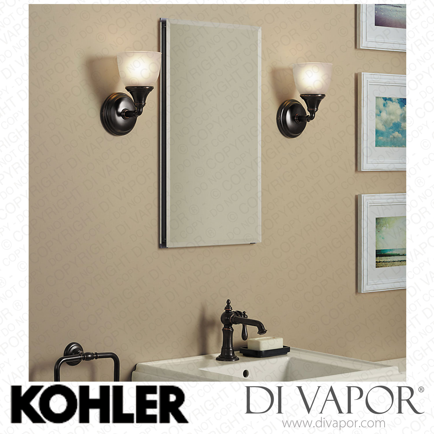 "Kohler SingleHandle Bathroom Sink Tap, 1.5 GPM (K727629MAF) Spare