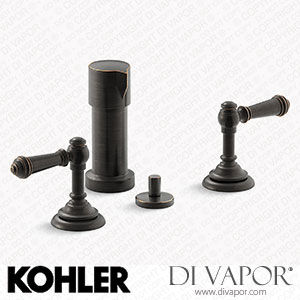 Kohler Widespread Bidet Faucet with Lever Handles (K-72765-4-2BZ) Spare Parts