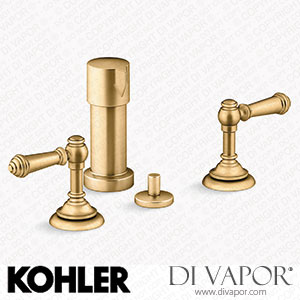 Kohler Widespread Bidet Faucet with Lever Handles (K-72765-4-2MB) Spare Parts