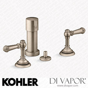 Kohler Widespread Bidet Faucet with Lever Handles (K-72765-4-BV) Spare Parts
