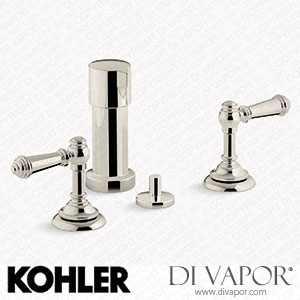 Kohler Widespread Bidet Faucet with Lever Handles (K-72765-4-SN) Spare Parts