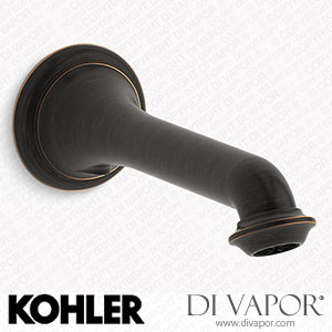 Kohler Wall-Mount Bath Spout with Turned Design (K-72792-2BZ) Spare Parts