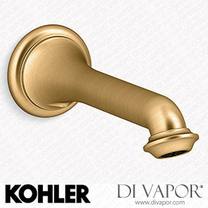 Kohler Wall-Mount Bath Spout with Turned Design (K-72792-2MB) Spare Parts