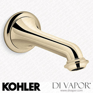 Kohler Wall-Mount Bath Spout with Turned Design (K-72792-AF) Spare Parts