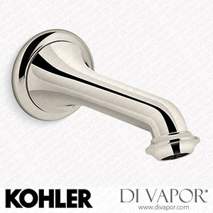 Kohler Wall-Mount Bath Spout with Turned Design (K-72792-SN) Spare Parts
