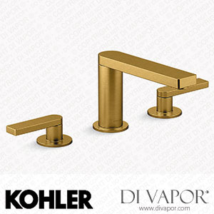 Kohler Widespread Bathroom Sink Tap with Lever Handles, 1.2 GPM (K-73060-4-2MB) Spare Parts